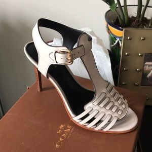 Coach heeled sandals